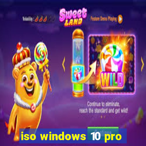 iso windows 10 pro